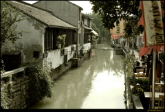 平江路の水路