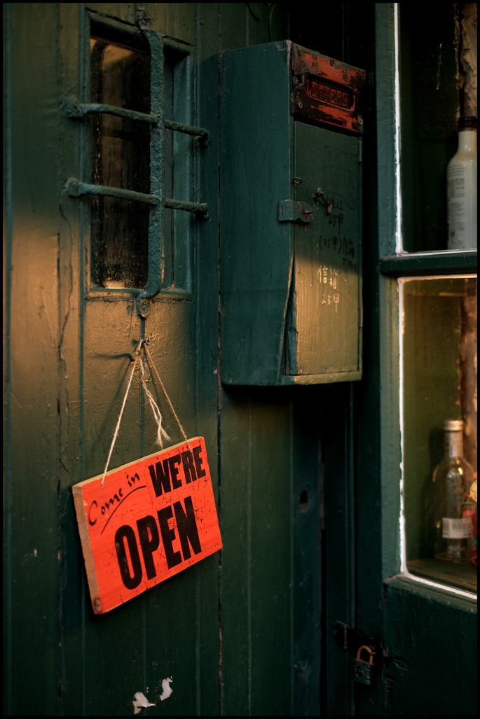 WE'RE OPEN!