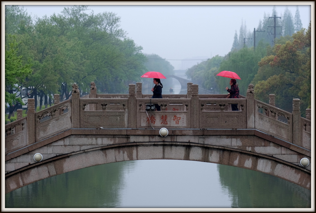 雨天の橋