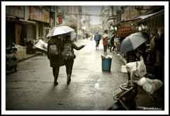 雨の上海①