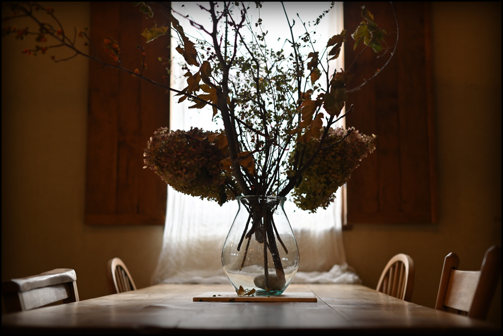 卓上の花