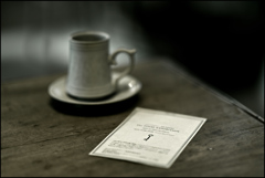 コーヒーを飲み終えて