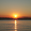 霞ヶ浦の夕日