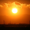 沈む夕日