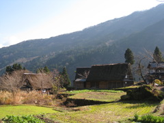 五箇山の深秋