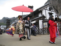 江户村公主出行　江戸村の御姫様