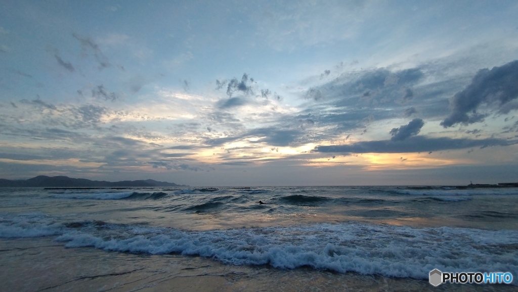 海と雲