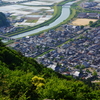 有子山城跡からの眺め(321m）