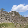 天空の城あと」天守閣