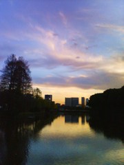 江戸城の日暮れ