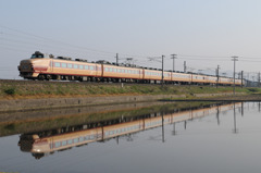 ４８９系の定期列車　急行能登