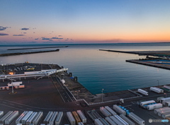 大洗の夕凪