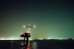 Landing to Haneda airport