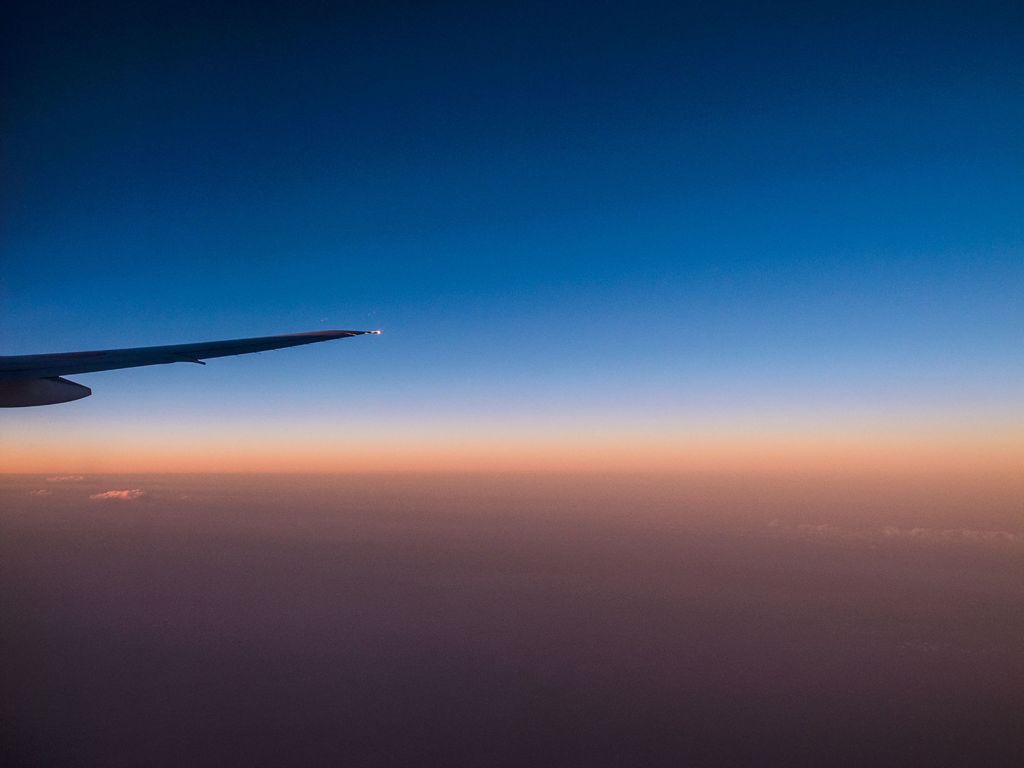 ダッカの夕暮れ