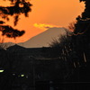 夕の影