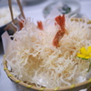 エビの春雨揚げ・山吹添え