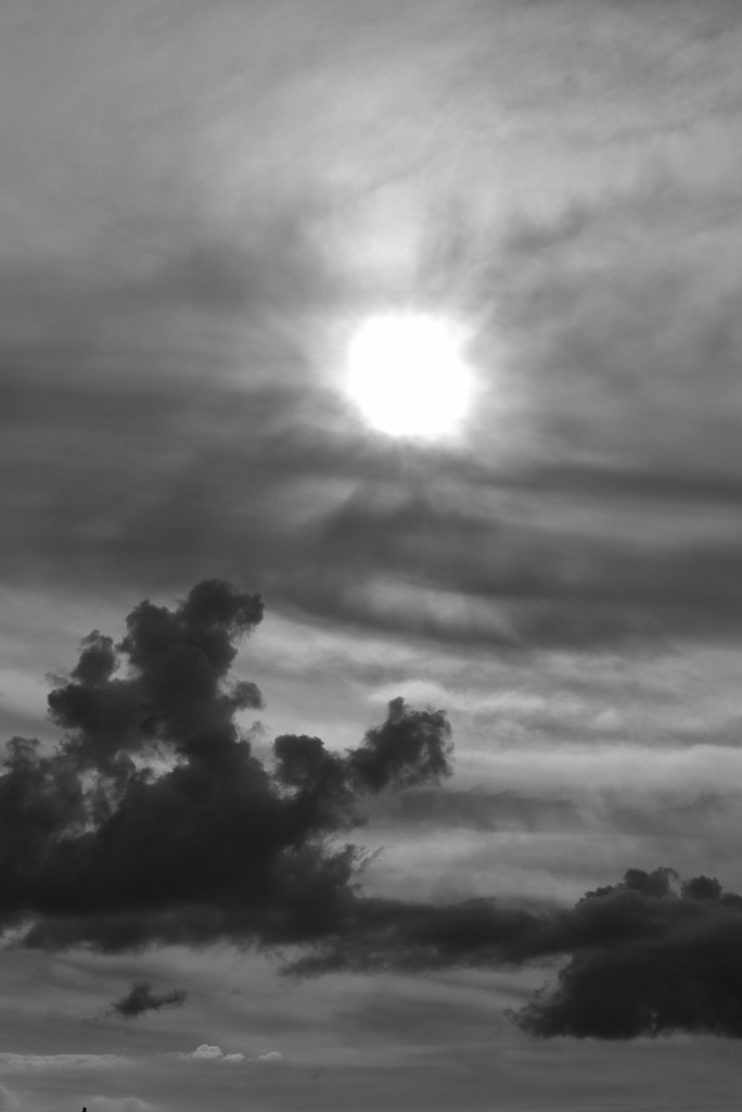 眩しい空