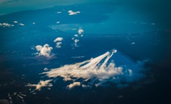 富士と伊豆半島