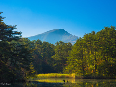 裏磐梯_五色沼④_磐梯山