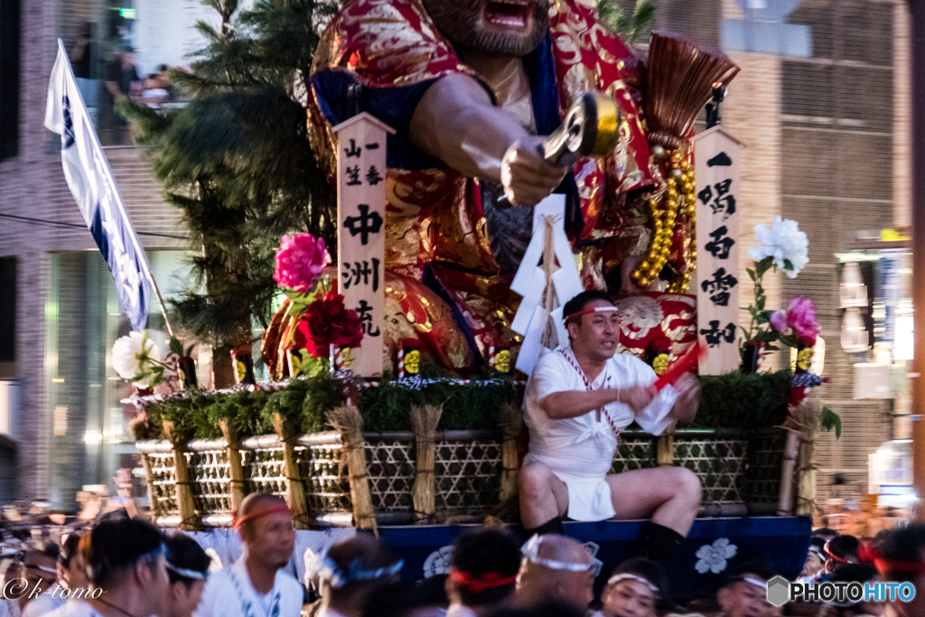 2017 山笠　追い山