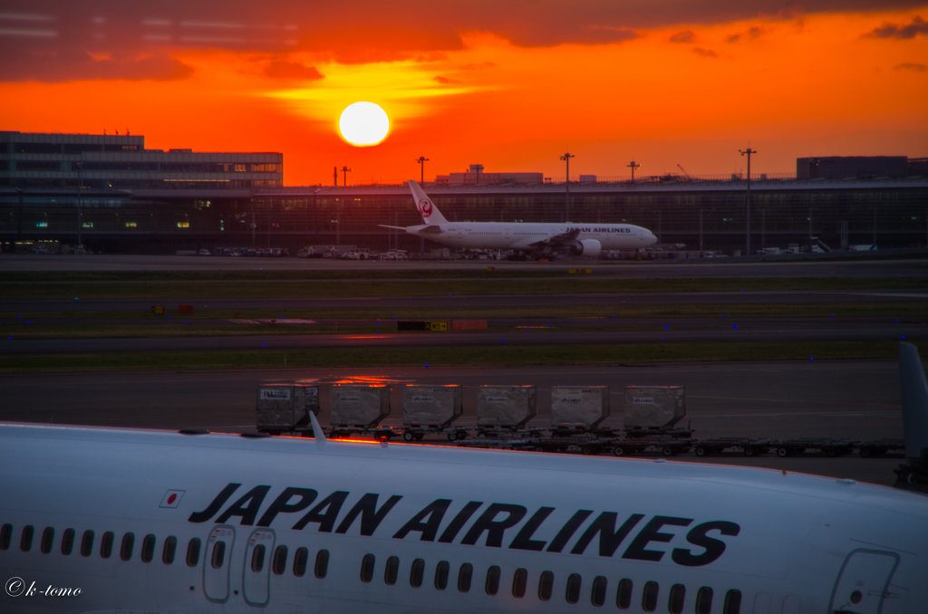 空港にて＿旅の終わりに①