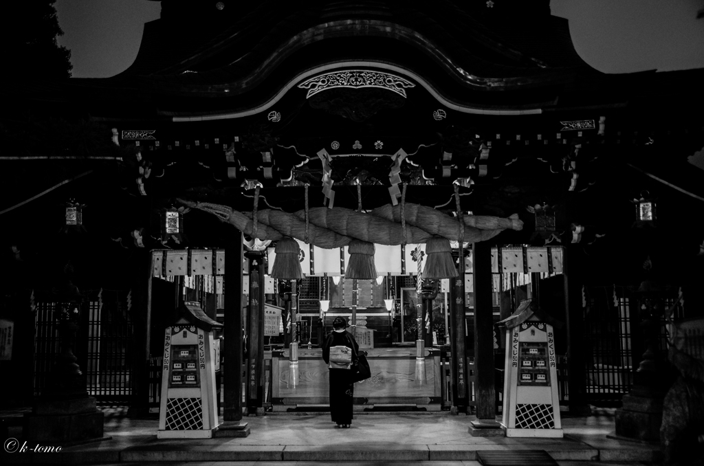 櫛田神社＿夜情④