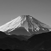 快晴の富士山