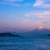 朝の富士山＿20160103