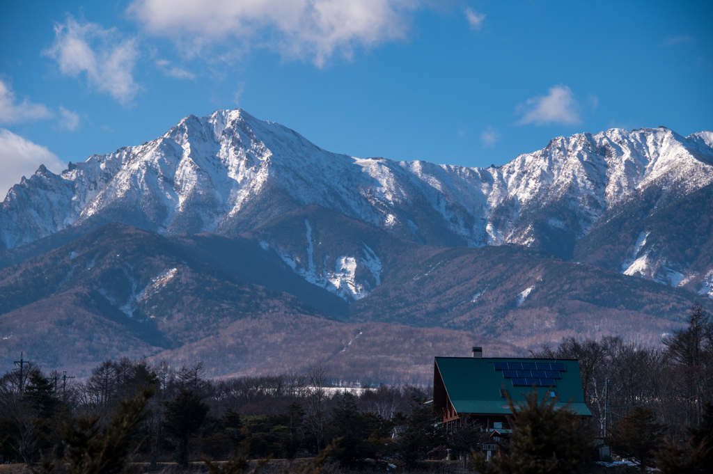 野辺山高原からの八ヶ岳