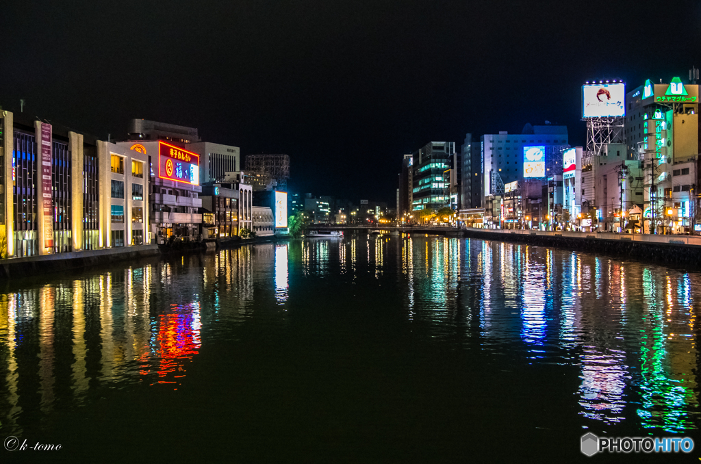 夜景街