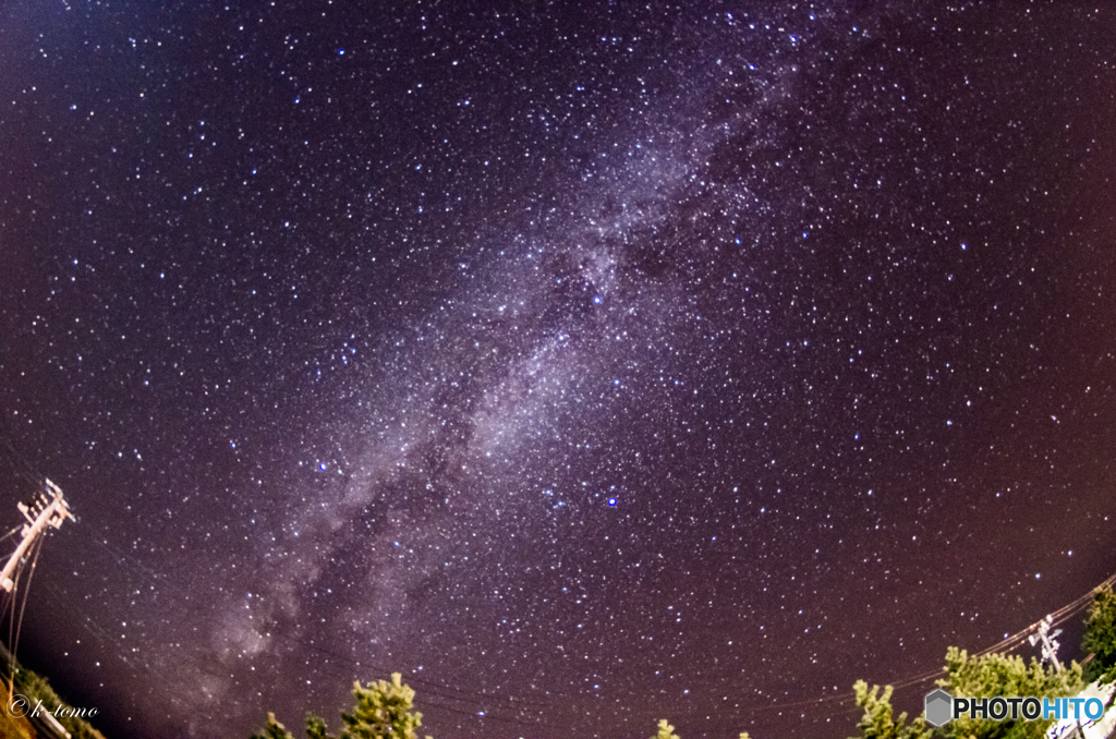 深浦の夜空