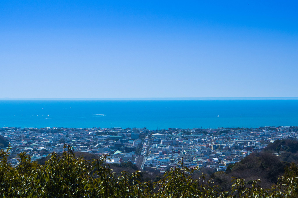 鎌倉ブルー＿由比ヶ浜展望