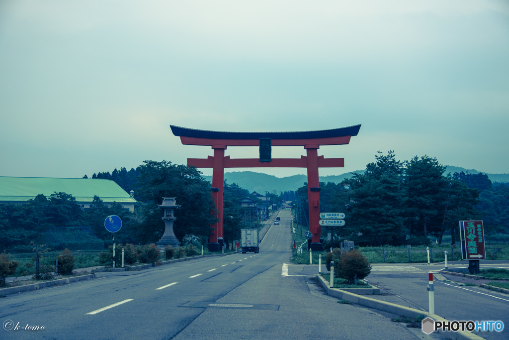 羽黒山へ