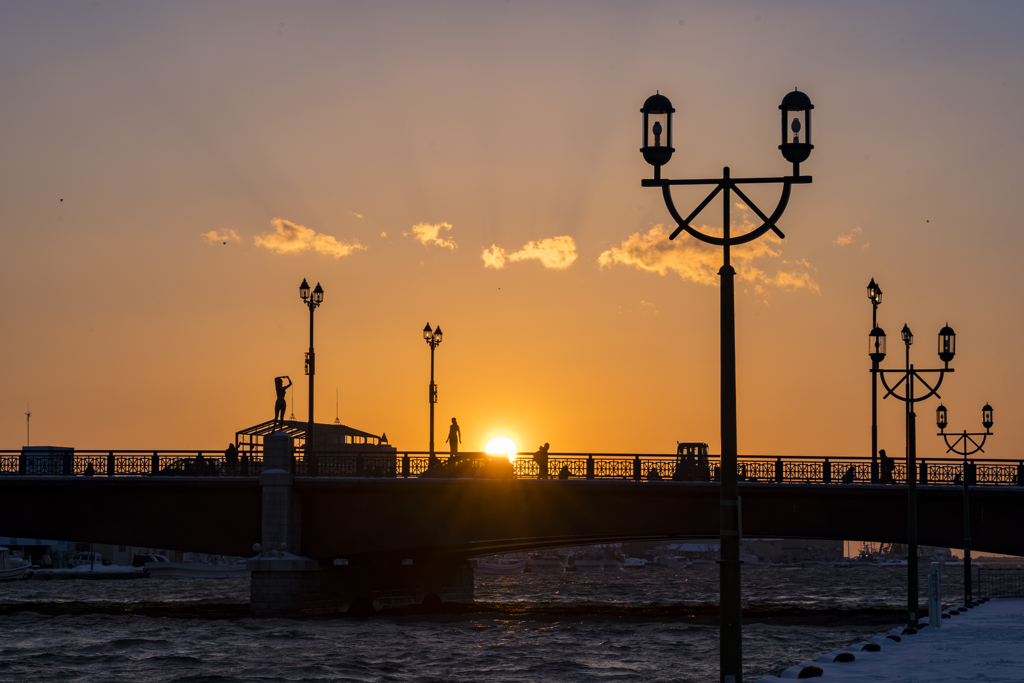釧路の夕焼け２