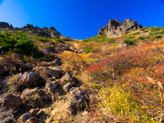 福島紀行＿錦秋と青空に覆われた安達太良山編７