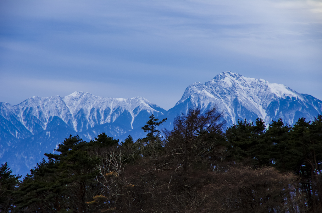 南アルプス連峰