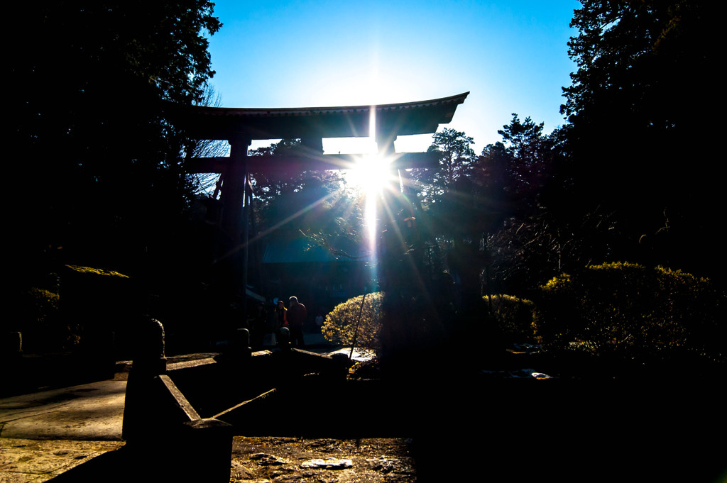 富士浅間神社「願」