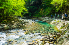 河原_西沢渓谷