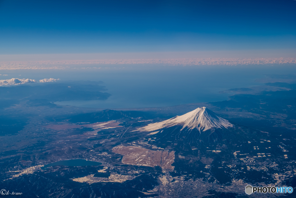 冬の富士山