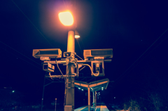 静まる駅