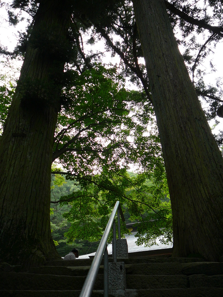鹿教湯にて