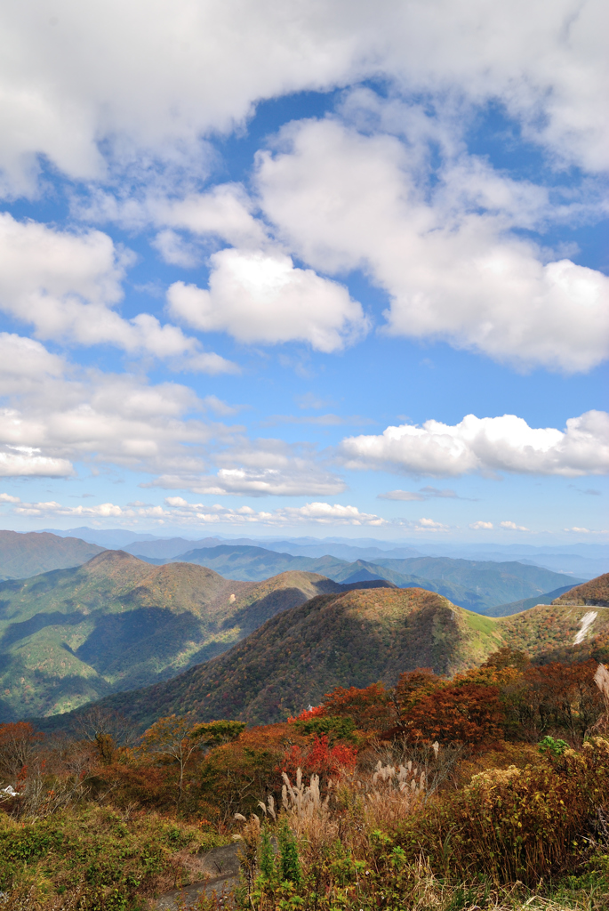 伊吹山からの眺め