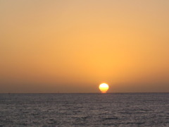 sunset in AUS