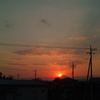 田舎の夕