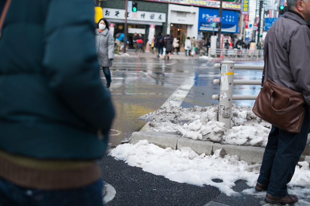 新宿　雪
