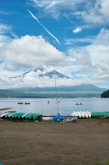 山中湖からの富士02