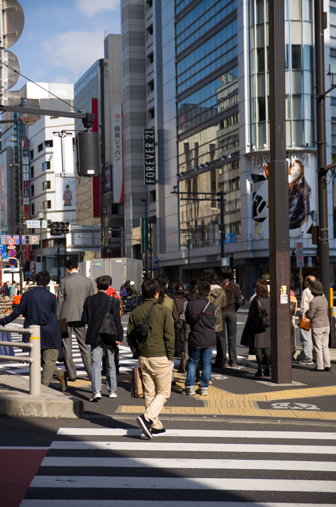 新宿ヲ歩くひとたち