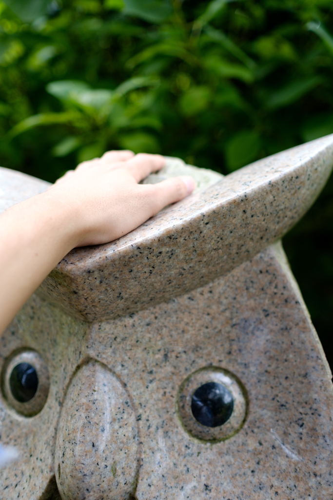 鷲子山上神社にて