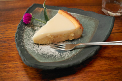 手作りチーズケーキ