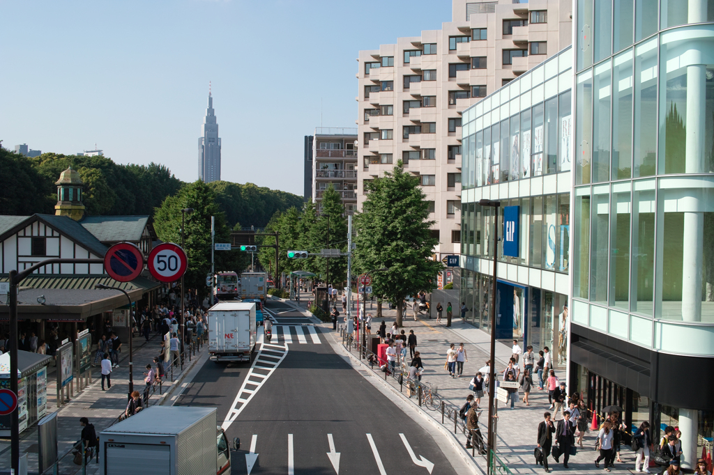 JR原宿駅前